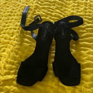 Jeffrey Campbell Black Strappy Sandals